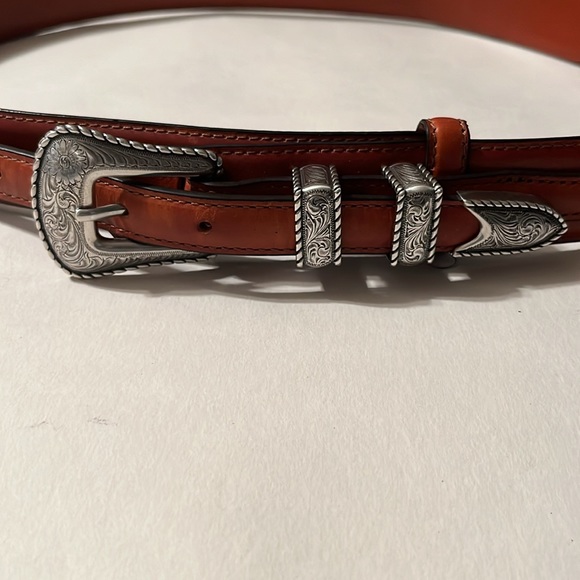 Rare Vintage 1966 Genuine Leather Belt! New! - Picture 2 of 11